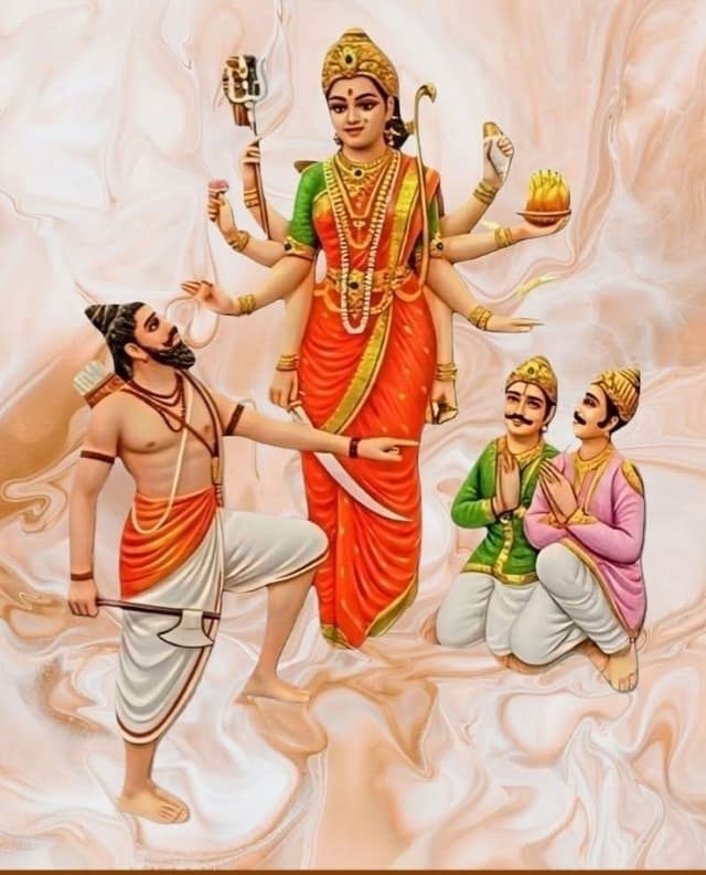 Tulja Bhavani Mata — presiding deity of the Bhavsar Kshatriya Samaj